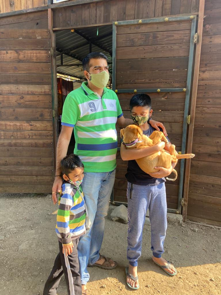 Sheru, rescued and rehomed by Speechless