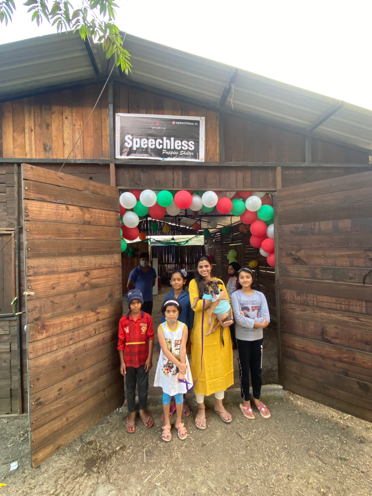 The Speechless Puppy Shelter in Pune